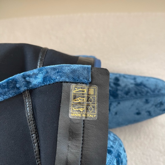 NEW STELLA MCCARTNEY Cowboy Crushed Velvet Boot - Picture 12 of 14